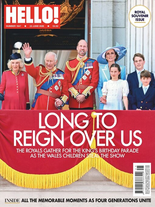 Cover image for HELLO! magazine